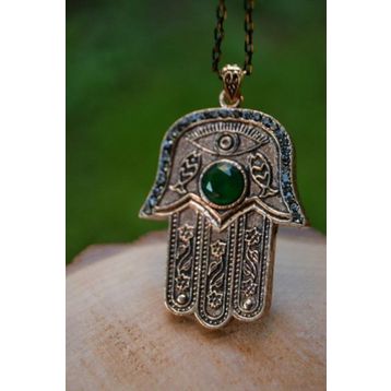 Stoneage RF03335 Jewellery Kök Zümrüt Otantik Kolye