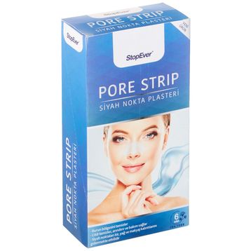 Stopever 6 Adet Pore Strip Siyah Nokta Plasteri