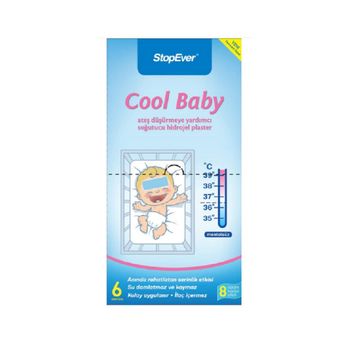 Stopever Coolbaby Ateş Düşürmeye Yardımcı 4 Plaster