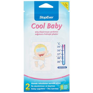 Stopever Coolbaby Ateş Düşürmeye Yardımcı 4 Plaster