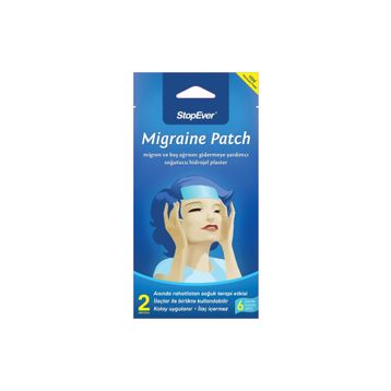 Stopever Migrane Patch 2'li Kafa Bandı