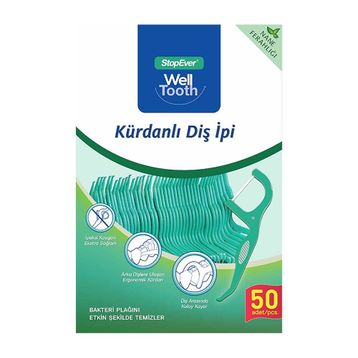 Stopever Well Tooth Kürdanlı Diş İpi