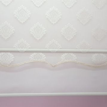 Storburada Çift Mekanizmalı Ekru Stb45239-V105 Ekru 120 X 260 Tül Perde ve Stor Perde