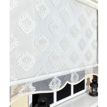 Storburada STB45239-V105 Çift Mekanizmalı Tül Ekru 80x200 cm Stor Perde
