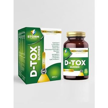 Storm Vitals D-Tox Burner 60 Kapsül
