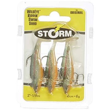 Storm Wildeye Rippin Swim Shad TS 8 cm 3'lü Sahte Balığı