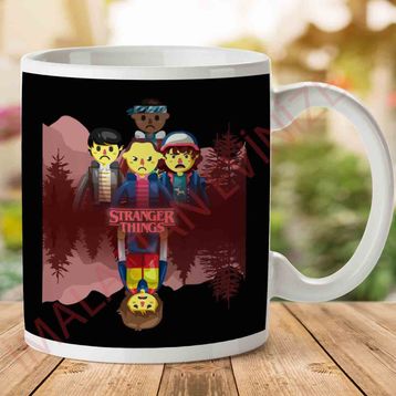 Stranger Things Big Upside Down Baskılı Kupa