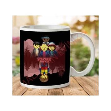 Stranger Things Big Upside Down Baskılı Kupa