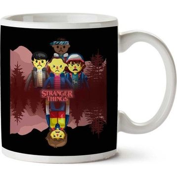 Stranger Things Big Upside Down Baskılı Kupa