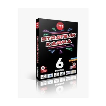 Strateji Yayınları Tyt Stratejik Karma 6 Fasikül Deneme