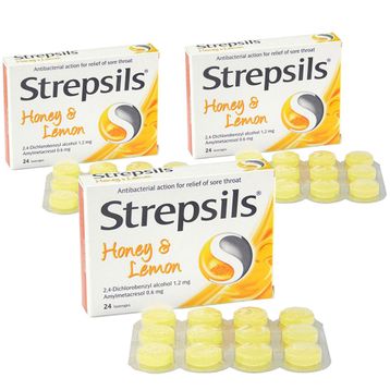 Strepsils Bal Limon 3x24 Pastil