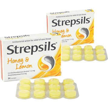 Strepsils Bal Limon Aromalı 2x24 Pastil