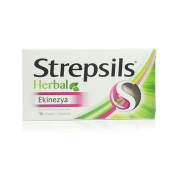 Strepsils Herbal Ekinezya 16 Pastil
