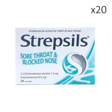 Strepsils Mentol 20x24 Pastil