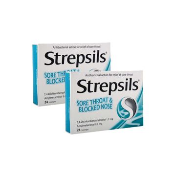 Strepsils Mentollü 2x24 Pastil