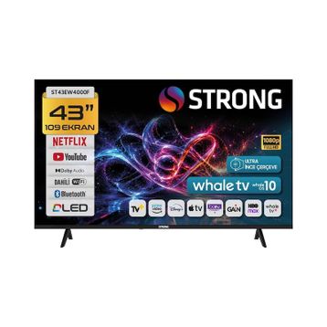 Strong ST43EW4000F 43 inç 109 Ekran Full HD WhaleOS LED TV