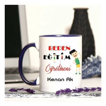 Strongart Beden Öğretmenine Özel Öğretmenler Günü Hediyesi Kişiye Özel Kupa Bardak