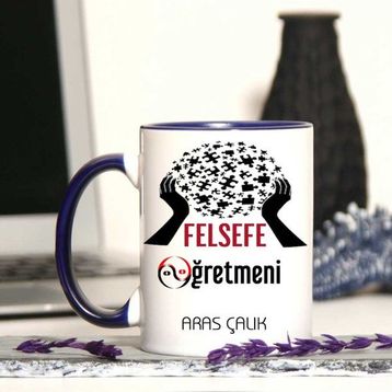 Strongart Felsefe Öğretmenine Özel Öğretmenler Günü Hediyesi Kişiye Özel Kupa Bardak