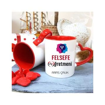 Strongart Felsefe Öğretmenine Özel Öğretmenler Günü Hediyesi Kişiye Özel Kupa Bardak