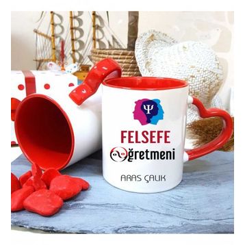 Strongart Felsefe Öğretmenine Özel Öğretmenler Günü Hediyesi Kişiye Özel Kupa Bardak
