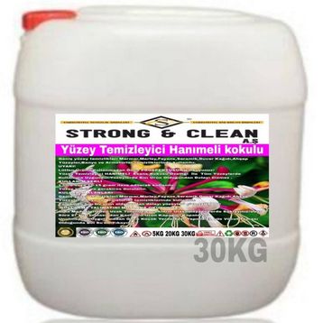 Strong&Clean 30 kg Yüzey Temizleyici Konsantre 1/60 Hanımeli Kokusu