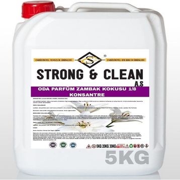 Strong&Clean 5 kg Oda Parfüm Konsantre 1/8 Zambak Kokulu