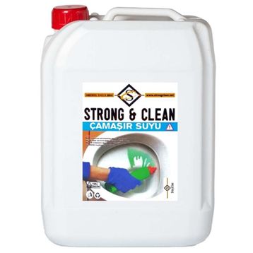 Strong&Clean 5 kg Şeffaf Çamaşır Suyu