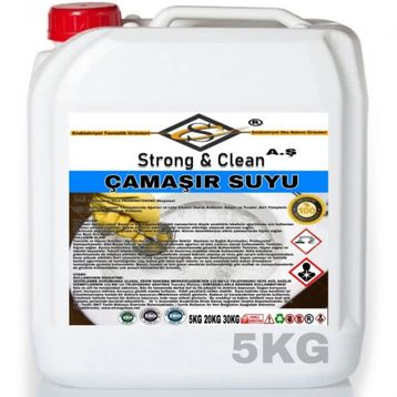 Strong&Clean 5 lt Klorlu Çamaşır Suyu