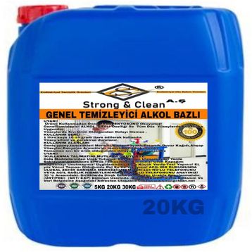 Strong&Clean Alkol Bazlı 20 kg Genel Temizleyici