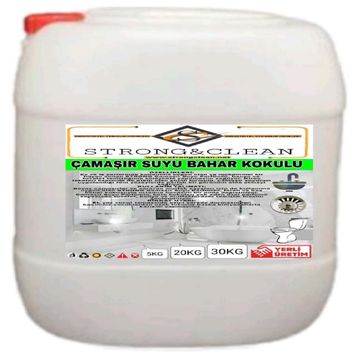 Strong&Clean Bahar Kokulu 30 kg Çamaşır Suyu