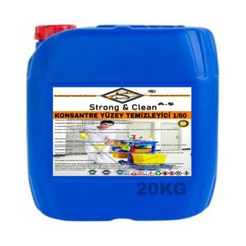 Strong&Clean Konsantre 1/60 20 kg Yüzey Temizleyici