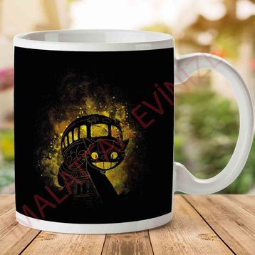 Studio Ghibli Catbus Baskılı Kupa