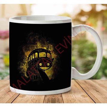 Studio Ghibli Catbus Baskılı Kupa
