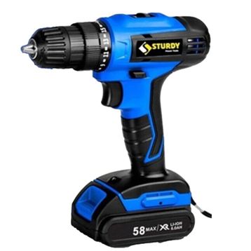Sturdy Bluster Seri 56 V 6 Ah Metal Şanzumanlı Li-Ion Çift Akülü Matkap