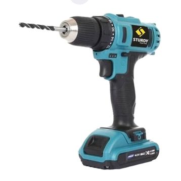 Sturdy Max Tools 46 V 5 Ah Li-On Çift Akülü Finctional Seri 27 Parça Turbo Vidalama Matkap