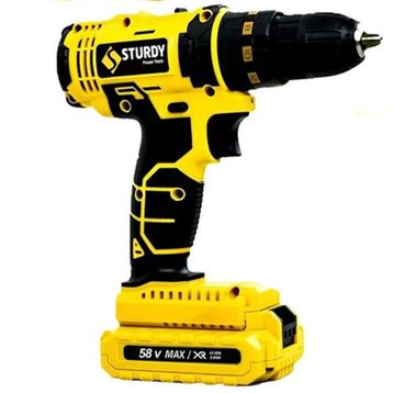 Sturdy MT Metal Şanzumanlı Tam Profesyonel Akülü Vidalama Matkap