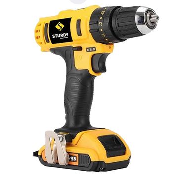Sturdy New Seri 2024 Alman Technology Çelik Şanzuman 148VFF 12 Ah 2 Akülü Şarjlı Matkap
