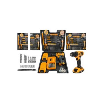 Sturdy Power Tools 32 Watt 5.0 Amper Çift Akülü 39 Parça Tamir Seti Şarjlı Vidalama Matkap