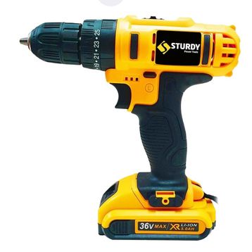 Sturdy Power Tools 46VF 5 mAh Çift Lityum Akülü Vidalama New Technology Darbeli Matkap