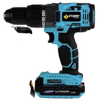 Sturdy Power Tools 58VF 6 mAh Çift Lityum Akülü 27 Parça New Technology Darbeli Matkap