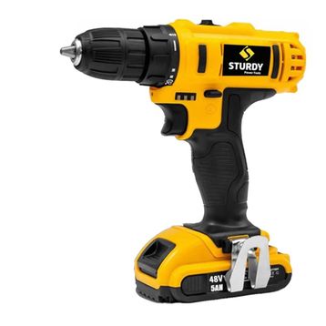 Sturdy Power Tools 92VF 12 MH Conveniet Darbeli Çift Akülü 27 Parça Uç Şarjlı Vidalama Matkap