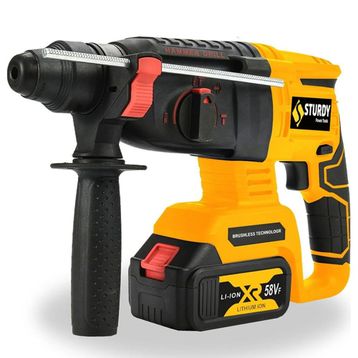 Sturdy STD232 Çift Akülü Darbeli Şarjlı Kırıcı Kömürsüz Motor Güçlü Matkap