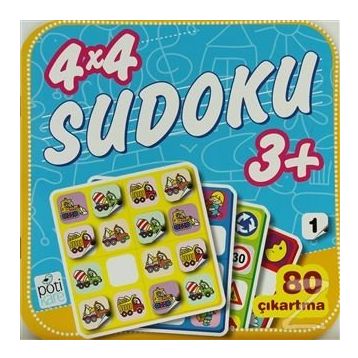 Su-Doku 1. Kitap 4x4 Bulmacalar - Ata Kavalcı