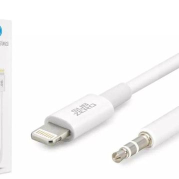 Subzero AX48 1 mt Lightning to 3.5 Aux Çevirici