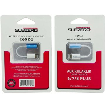 Subzero CA14 6-7-8 Plus Aux Kulaklık Çevirici Adaptör
