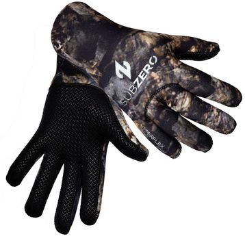 Subzero Freedom 3D Rock Kamuflaj 3 mm Dalış Eldiveni