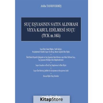 SUÇ EŞYASININ SATIN ALINMASI VE KABUL EDILMESI SUÇU - AYVAZ CEBRE