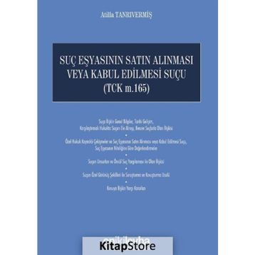 SUÇ EŞYASININ SATIN ALINMASI VE KABUL EDILMESI SUÇU - AYVAZ CEBRE