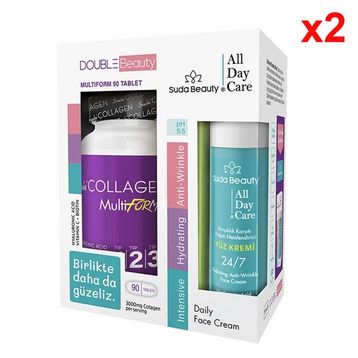 Suda Collagen Double Beauty Multiform 2x90 Tablet