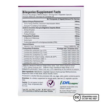 Suda Probiotic Berrybiotic Cranberry 60 Kapsül